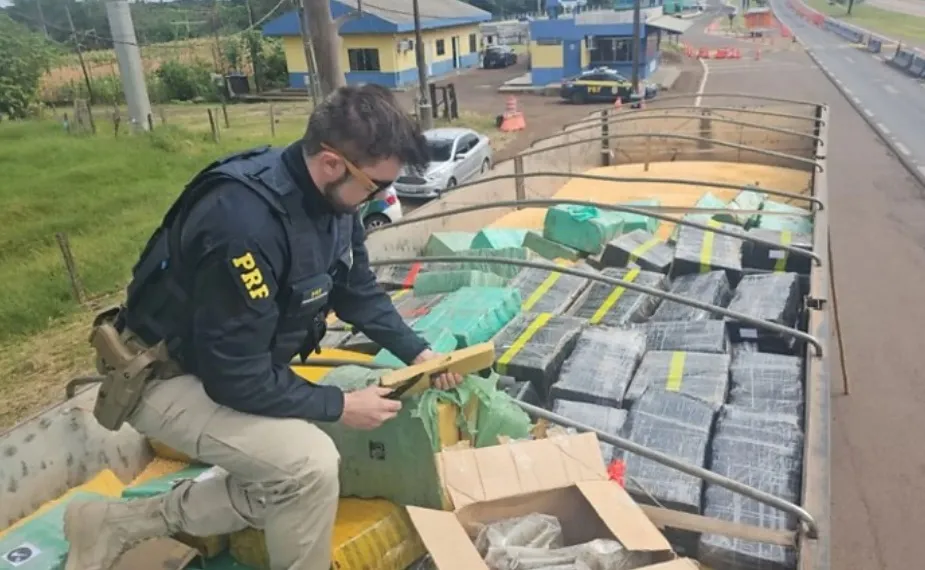 Casal é preso com mais de 5 ton de cocaína em rodovia de Mato Grosso do Sul 